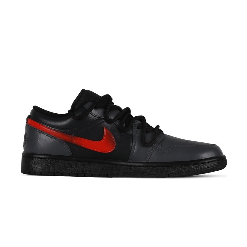 Custom Jordan Shoes Black Red Black List - Image 2