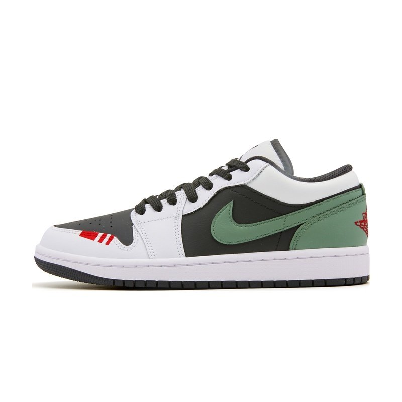 Custom Jordan Shoes White Green Retro Vibe
